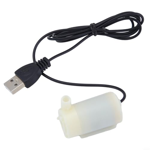 Bomba sumergible silenciosa, bomba de fuente USB, para mini bomba de acuario, fuente de agua silenciosa para mascotas, bomba de estanque pequeña, función de agua de escritorio, bomba de circulación de