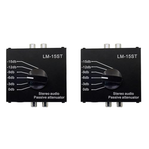 Atténuateur audio passif 2X pour haut-parleur et home studio