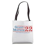 Giant Meteor Funny Political 2022 Midterm Elections Voting Tote Bag