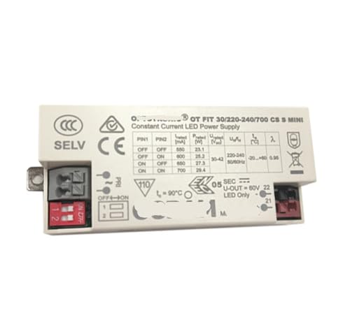 Pilote de lumière isolé 38W 900MA pour mini downlight réglable - 2