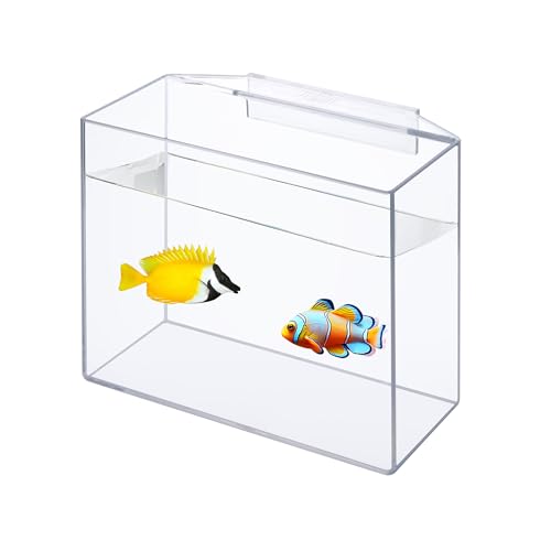 IOAOI Drip Acclimation Container for Fish & Corals &ndash; Hanging Acclimation Box for Saltwater...