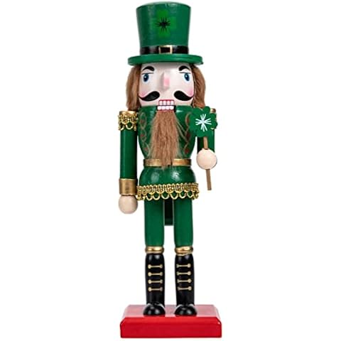 Traditional Wooden Christmas Nutcracker Puppet Cover
