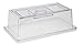 Produktbild APS 11043 GN Abdeckhaube, passend für GN 1/3 Tabletts, 32,5 x 17,6 cm, H: 10,5 cm, glasklarer Kunststoff, nahezu unzerbrechlich, ohne Tablett, aus Polycarbonat