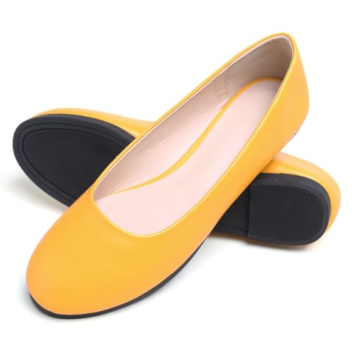 Image of SAILING LU Casual Shoes for Women Dressy Ballet Flats | Comfort Fit, Work Shoes,Casual for Women, Slip-Ons Loafers