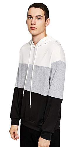 Image of Veirdo Men's Regular Fit Cotton Sweatshirt Hoodie - Multicolor