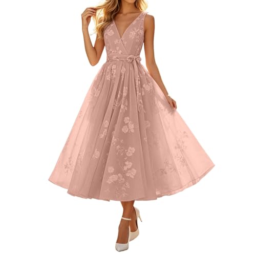 Robe longue femme chic et elegant de cocktail pour soirees d'ete