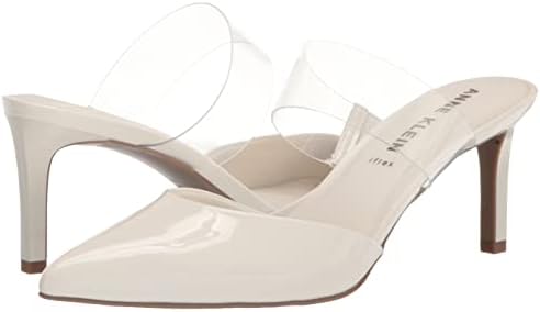 Anne Klein Women's Roz Pump, White Patent, 9 | Image 6