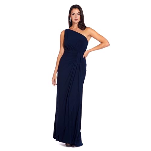 Image of Adrianna Papell Women's One Shoulder Jersey Dress