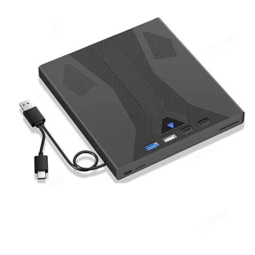 Leprera Zewnętrzny optyczny napęd Blu-Ray Optyczny napęd Blu-Ray obsługuje dysk 100G USB 3.0 i odtwarzacz DVD/CD/BD C do komputera stacjonarnego, laptopa, komputera stacjonarnego, optycznego