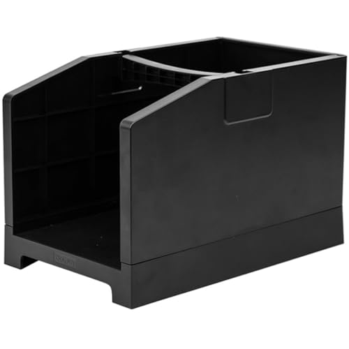 TOYZFRIENDY Portaetiquetas Profesional para Etiquetas Térmicas y Rollo, Estante Organizador Plástico para Etiquetas de Envío, Soporte Compatible Impresoras de Escritorio, Accesorio Práctico