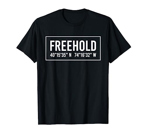 FREEHOLD NJ NEW JERSEY - Regalo para el hogar Camiseta