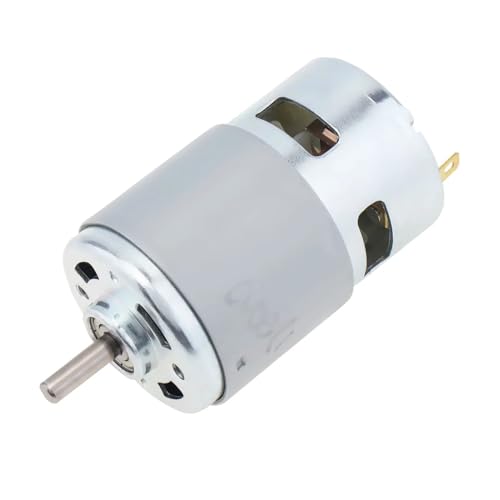 Moteur CC 775 24V 10000rpm arbre en D couple élevé roulement billes - 6
