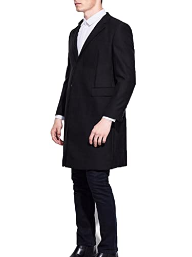Men's 3 Buttons Long Suit Jacket Slim Fit Business Solid Casual Long Sleeve Blazer Sport Coat3