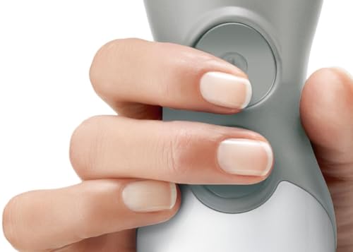 Bosch Frullatore a Immersione MSM66120, 600W, Impugnatura Ergonomica, Piede in Acciaio Inox, Lama a 4 ali Acciaio Inox, Velocità Variabile, Accessorio Tritatutto Incluso, Bicchiere Graduato, Bianco - immagine 4