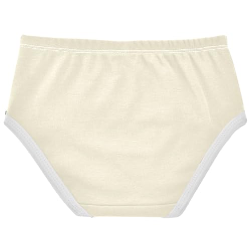 Joisal Cornsilk Beige Panties Little Girl Girls Underwear Toddlers Cotton Durable Briefs Underpants 2t2