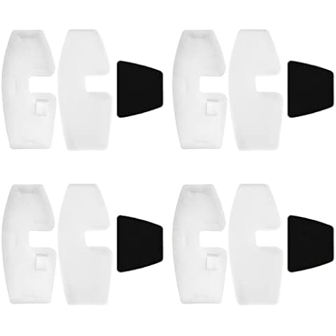 Anicell 4 PACK Filter Compatible with Eureka Flash Lightweight Stick Vacuum Cleaner Accessories NES510, Compare to Part N0205,N0206,N0207 Cover