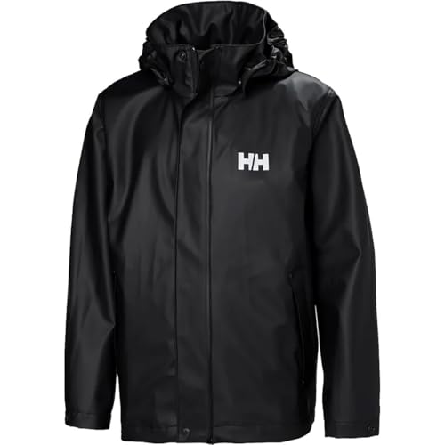 Image of Helly Hansen Junior Moss Jacket - Unisex Coat with HELOX, YKK Zipper, Detachable Hood, Adjustable Cuffs & Hem, Hand Pockets