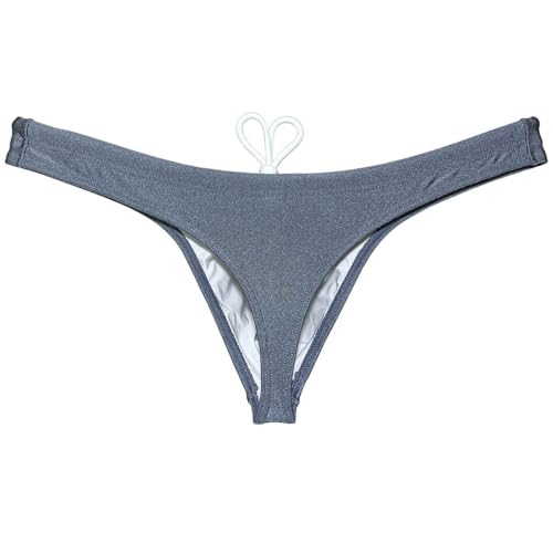 Sport Men Solid Contour Pouch Bikini Swimsuit Ice Silk Liner Swim Thong Bright Fabric Swimwear Surf Trunks3