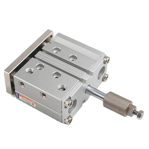 Cylindre avec course réglable haute précision double guidage TCLJ