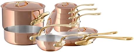 Mauviel M'Heritage 200 B 2mm Polished Copper & Stainless Steel 12...
