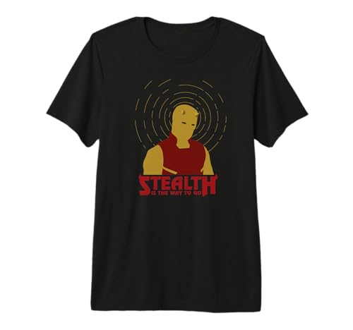 T-shirt Daredevil Stealth She-Hulk Disney+ Marvel noir premium vêtement mode pop culture manga