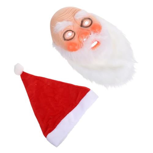 Masque de Père Noël pour cosplay et animations de Noël