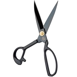 ［ロザリー］ 裁ちばさみ たちばさみ 裁ち鋏 洋裁 手芸 はさみ 裁縫 ハサミ 23.5cm (A品質)" 