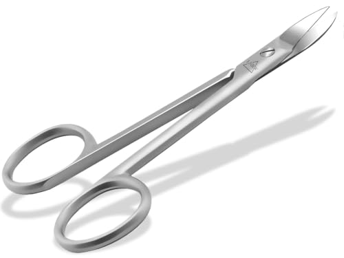 Fußnagelschere für Starke und Dicke Fußnägel Nagelschere mit scharfem und präzisem Schnitt Pediküre Schere aus rostfreiem Edelstahl zum Schneiden von Fußnägeln 10 5 cm