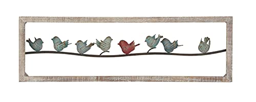 Deco 79 64326 Metal Bird Home Wall Decor Wall Sculpture thumb #6