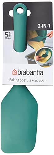 Brabantia (BRAA3) Spatule à pâtisserie plus grattoir en silicone - Fir Green
