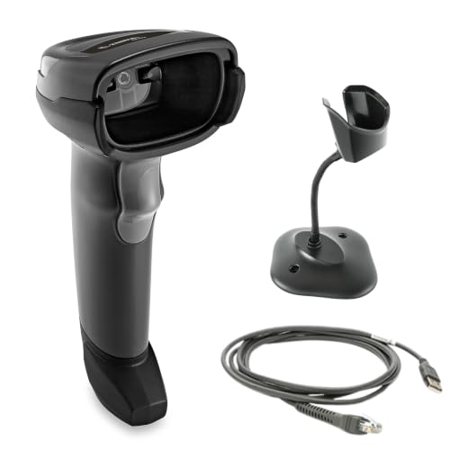 Zebra Technologies   DS2208 SR Negro USB Kit con soporte