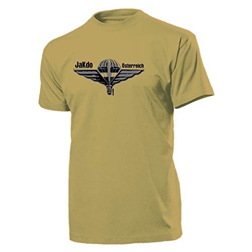 T-shirt de chasse JaKdo 18820 imprimé Austria Bundesheer beige en coton robuste de taille XXL