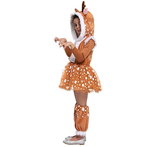 Disfraz de ciervo para niñas Halloween talla pequeña miniatura 3