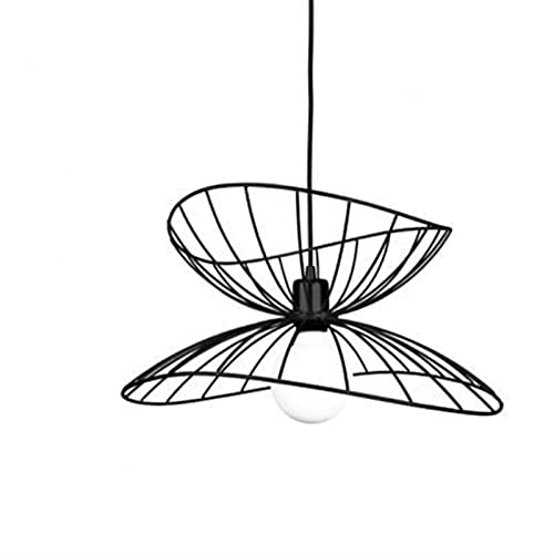 Lampe à suspension postmoderne en fer forgé pour salon et chambre