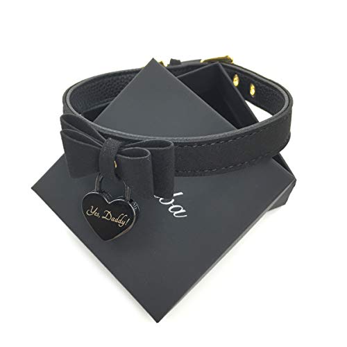 Intimate Lover Christmas Bell Choker Collar Necklace Lolita Bow Collar Cat Kitty Velvet Necklace (L) by Intimate Lover - Used condition - Image 7