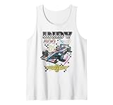 Indy 500 Indianapolis Motor Speedway 90's Vibes Retro Poster Tank Top