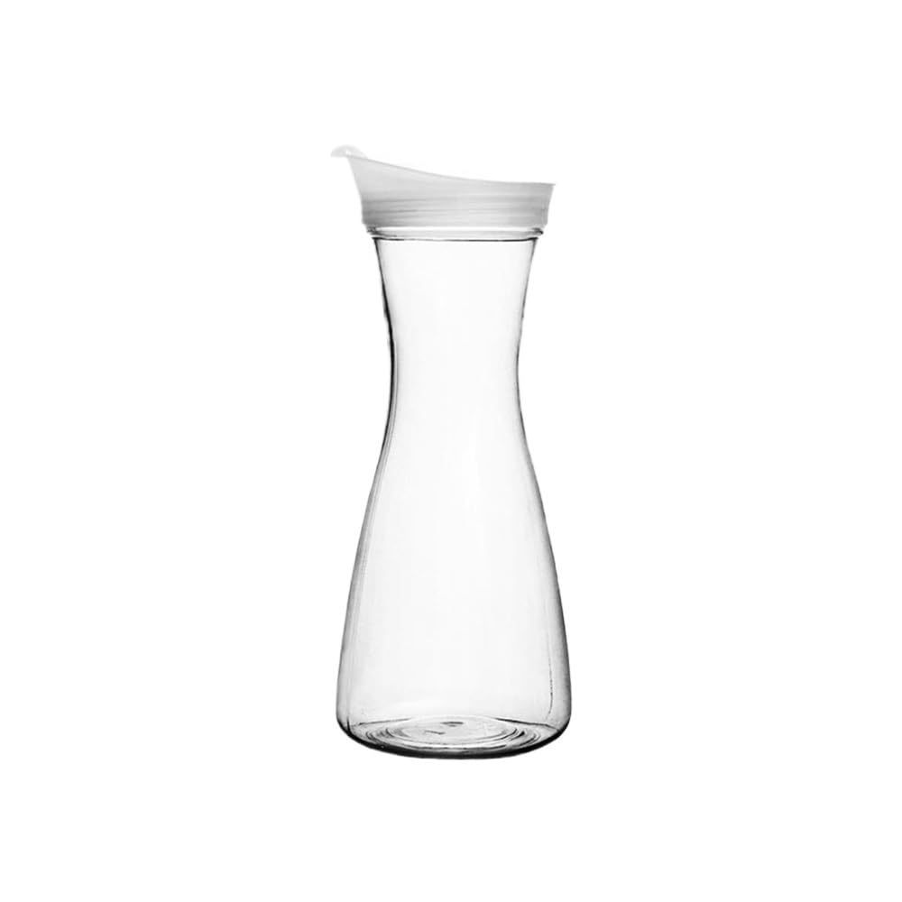 Jarra de agua Jarra de agua fría multiusos, de gran capacidad, a prueba de fugas, jarra for jugo de frutas, leche, hervidor de agua portátil for acampar Olla de vidrio(600ml)