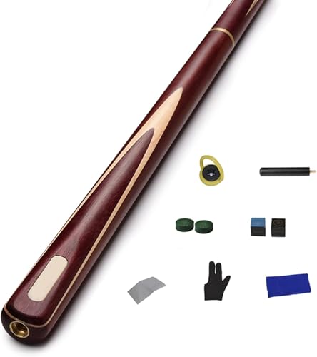 Taco de billar profesional de madera de arce canadiense 58 pulg miniatura 1