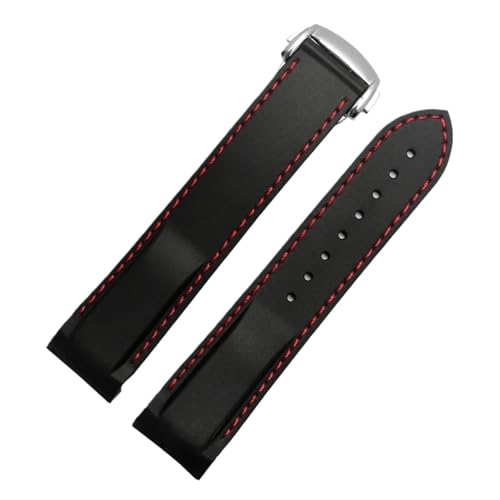 20mm 22mm J[uGh o[EHb`oh IK V[}X^[ 300 n~g `[_[ ZCR[ EH[^[S[Xg hXgbvEHb`ohΉ(Black red-silver,21mm)