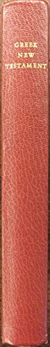 The Greek New Testament (Third Edition Corrected) B003WWJCOS Book Cover