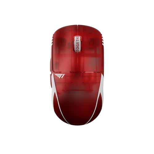 Image of Pulsar Gaming Gears X2 Crazylight Wireless Gaming Mouse, Ultra Lightweight 1.27 oz (36g), Optical Switch, 32000 DPI, 750 IPS, XS-1 Sensor, 8k Compatible (Mini, Red, T1 Edition)