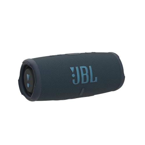 JBL Charge 5 - Portable Bluetooth Speaker with Megen Hardshell Travel Case with IP67 Waterproof and USB Charge Out (Blue)