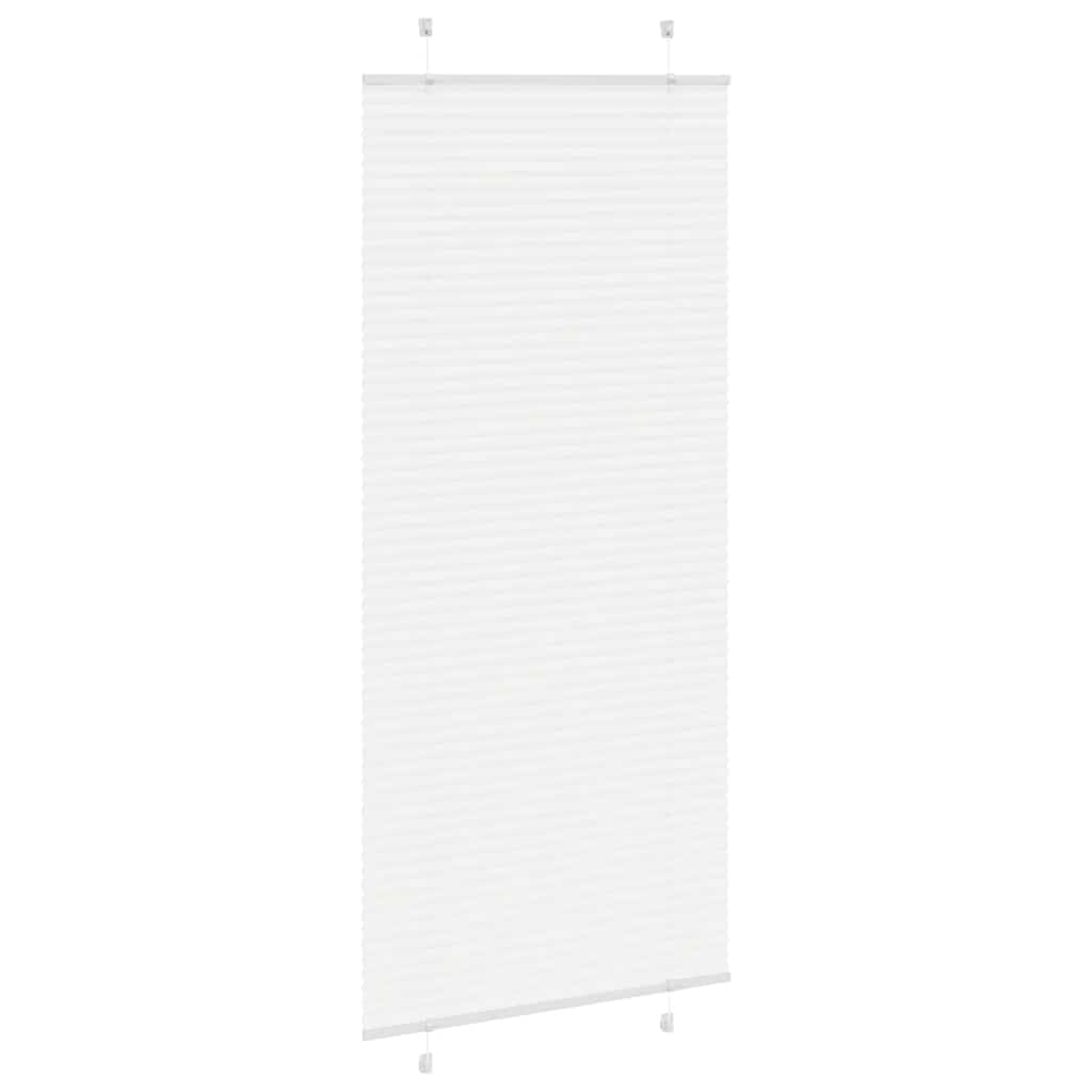 Roleta gładka biała 90x200 cm Poliester
