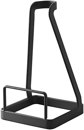Yamazaki 5729 Standing Carpet Cleaner Stand, Black, Approx. W3.9 x D 3.9 x H 7.1 inches (10 x 10 x 18 cm), Tower Standing Storage, Easy to Remove
