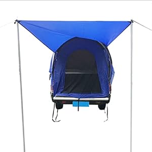 Vrachtwagen Bed Tent | Pick-up Truck Full Size Kort bed 5-6.5Ft voor 2 personen – Full-size kort en normaal bed voor 5-6,5 voet met voorluifel Jumm