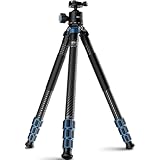 SIRUI ビデオ三脚 【瞬時に高さ調整&超軽量&低重心ボールヘッド】三脚 カーボン製 4段伸縮 3つの脚角度 10層カーボンファイバー 安定 コンパクト 一眼レフカメラ/ビデオカメラ用/トラベル/プロジェクター/マクロ撮影 最大高さ1540MM 最大耐荷重18kg 対応適格請求書発行可 ６年間メーカ保証-AM324+AM40