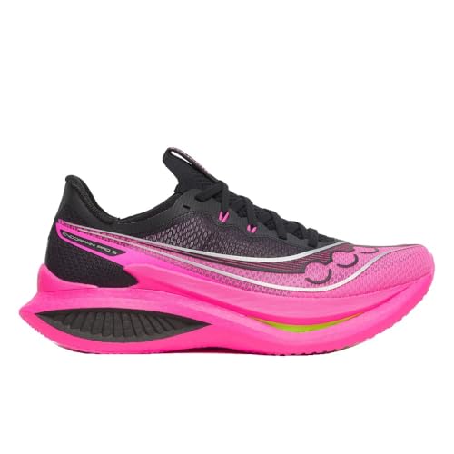 Saucony Mens Endorphin Pro 5 Sneaker Black/Shock 9