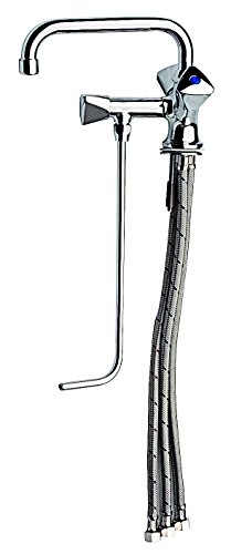 Gastro Mischbatterie Niederdruck 1 Becken mit Unterspülrohr/Gläserspüler - Anschluss