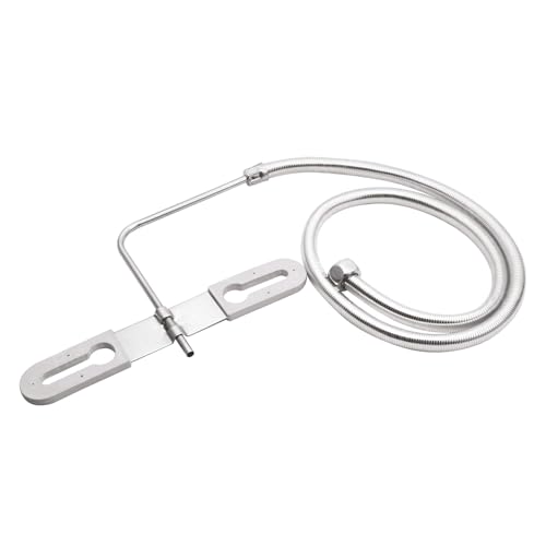 Image of SBD Toilet Jet Spray | Bidget Spray | Hands Free Jet Spray |Round Nozzle with Heavy PVC Hose (American, 1 MTR)