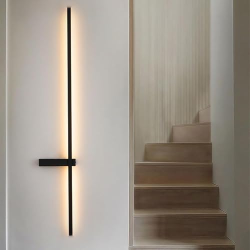 Lámpara de pared larga para esquinas oscuras que elimina sombras molestas en casa